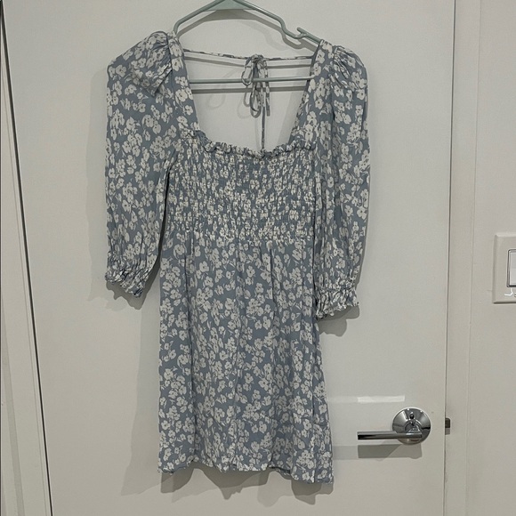 Reformation Dresses & Skirts - Reformation Blue and White Floral Mini Dress